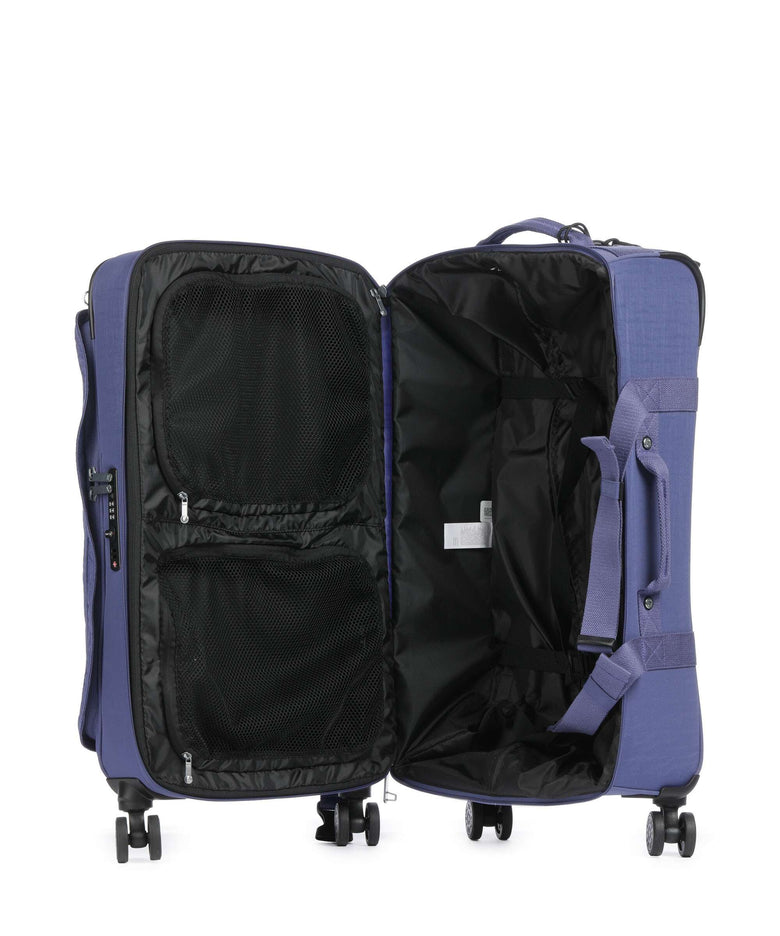 Kipling Basic Spontaneous M Spinner (4 wheels) ocean blue