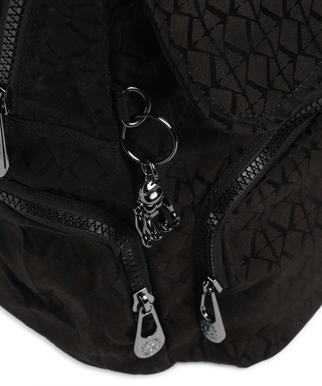 Kipling Elevated City Zip S Backpack black sign