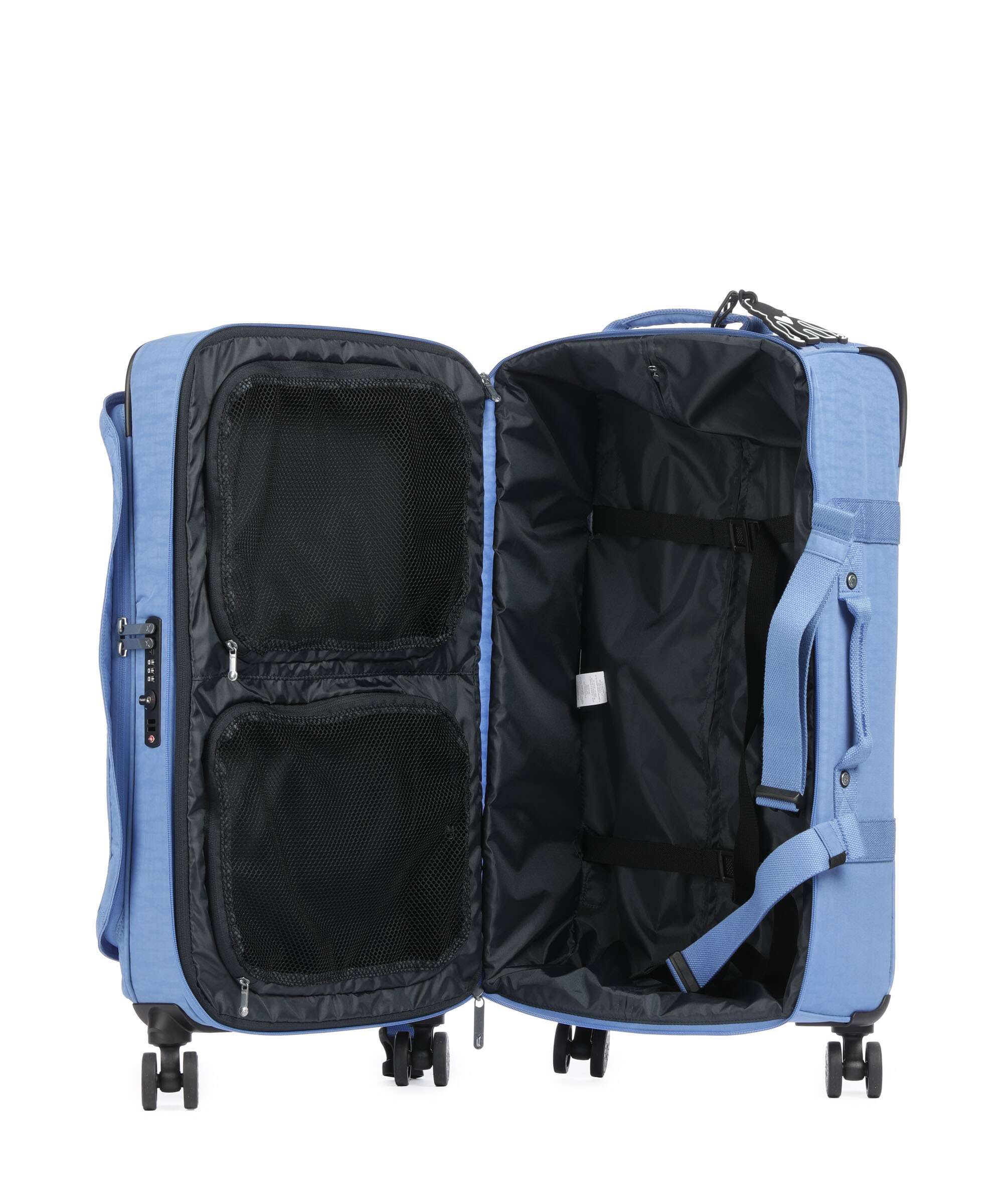 Kipling Basic Spontaneous M Spinner (4 wheels) cocktail blue