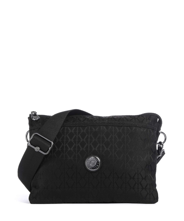 Kipling Elevated Riri L Crossbody bag black sign