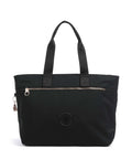 Kipling Charm Colissa Zip Tote bag black rose spice