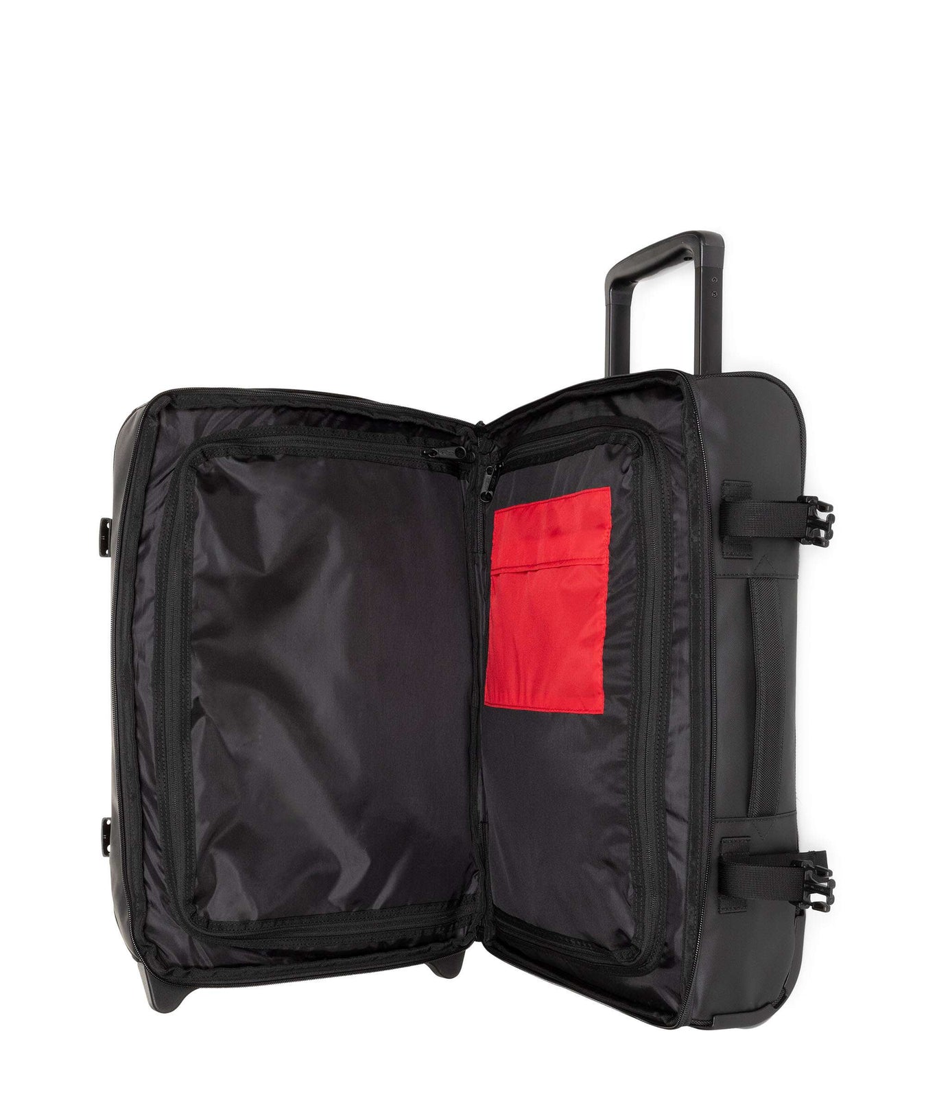 Eastpak Cnnct Tranverz S Travel bag with wheels top black