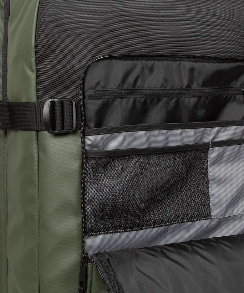 Eastpak Tranverz Cnnct L Travel bag with wheels top khaki