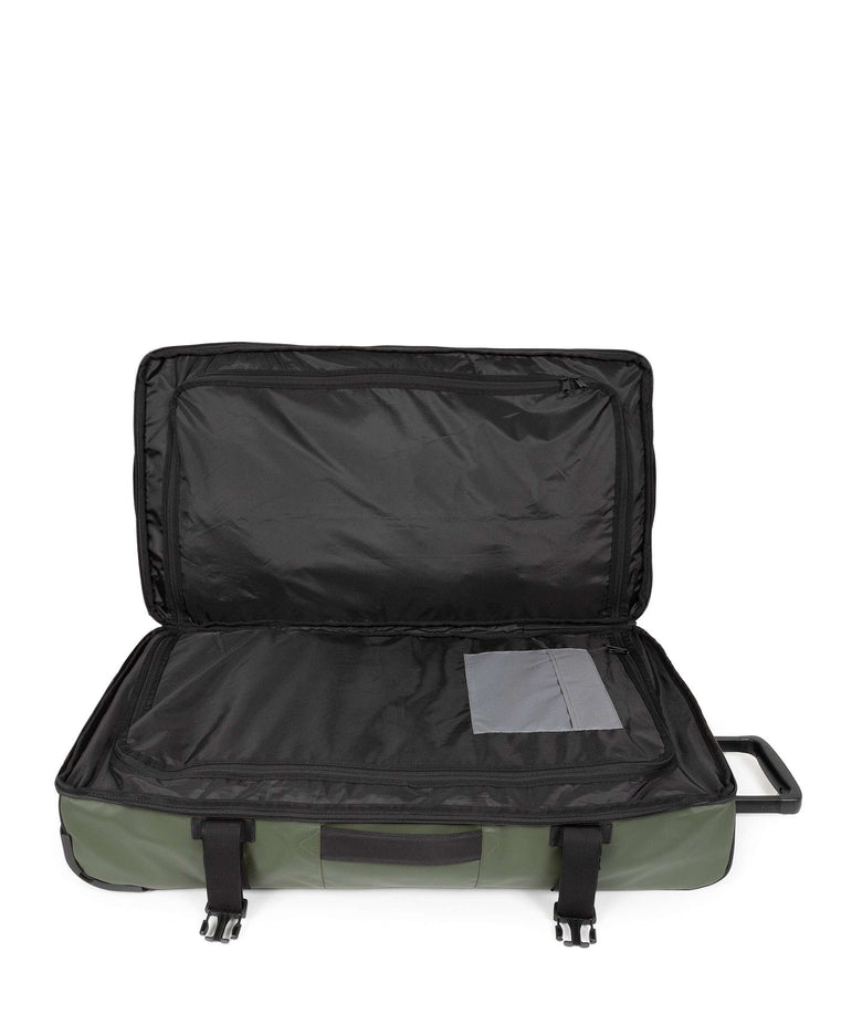 Eastpak Tranverz Cnnct L Travel bag with wheels top khaki