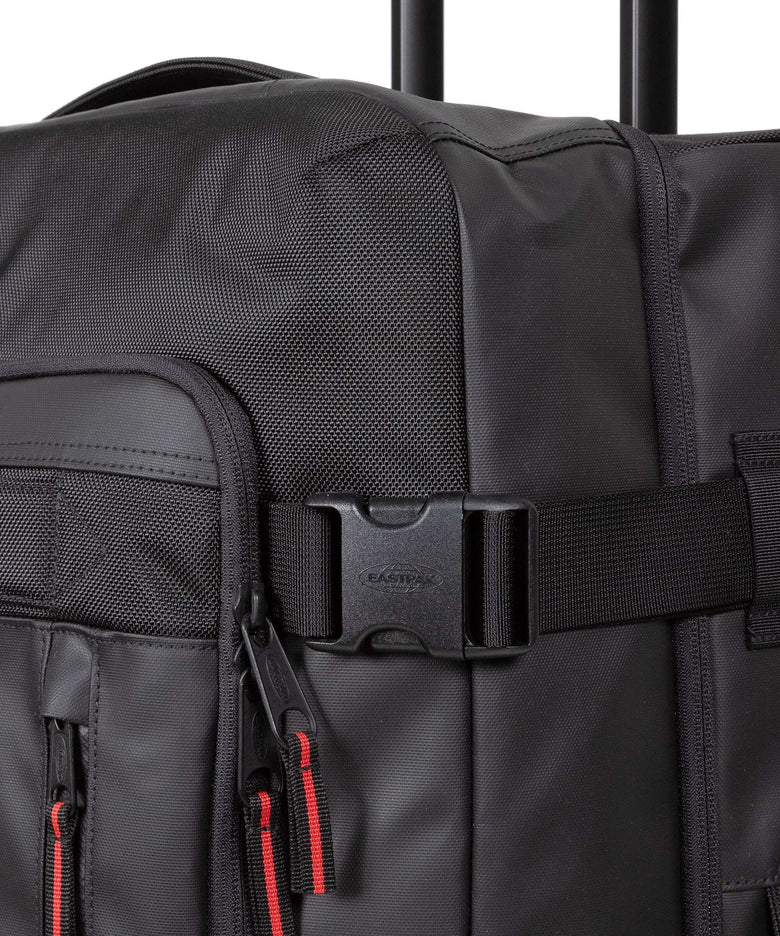 Eastpak Cnnct Tranverz M Travel bag with wheels top black
