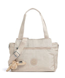 Kipling Basic Elysia Torba na ramię sparkled beige