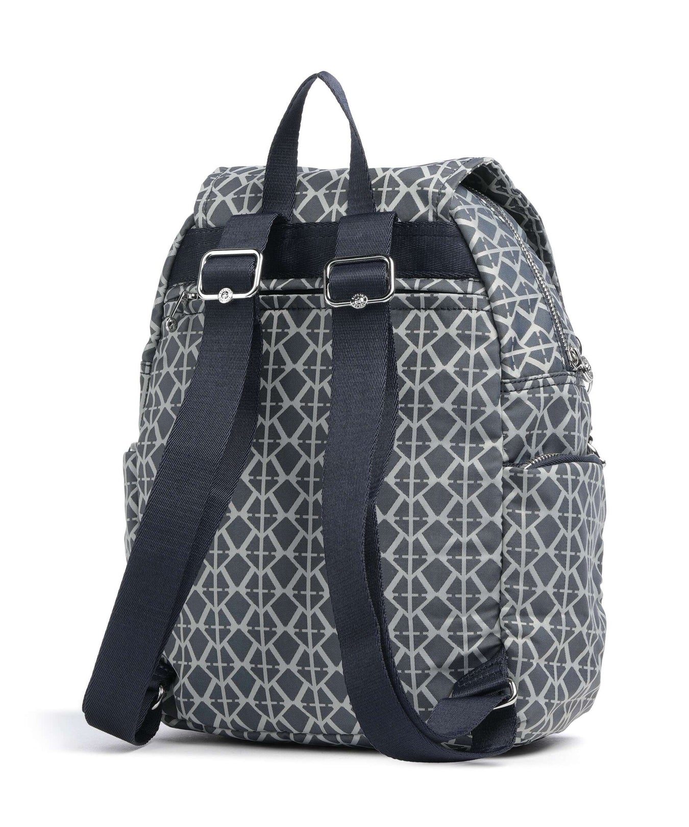 Kipling Elevated City Zip S Backpack navy sign