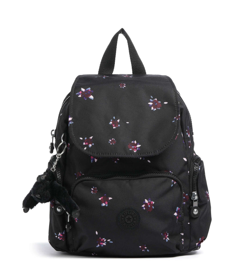 Kipling Basic City Zip Mini Backpack night flower