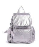 Kipling Basic City Zip Mini Plecak lilac moon/metallic