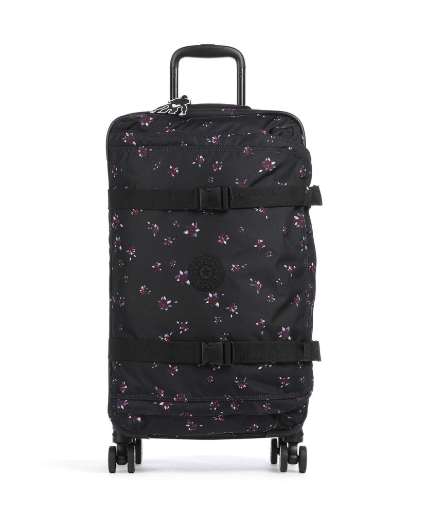 Kipling Basic Spontaneous M Spinner (4 wheels) night flower