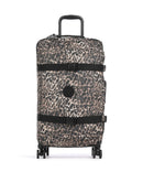 Kipling Basic Spontaneous M Walizka na 4 kołach wild leopard