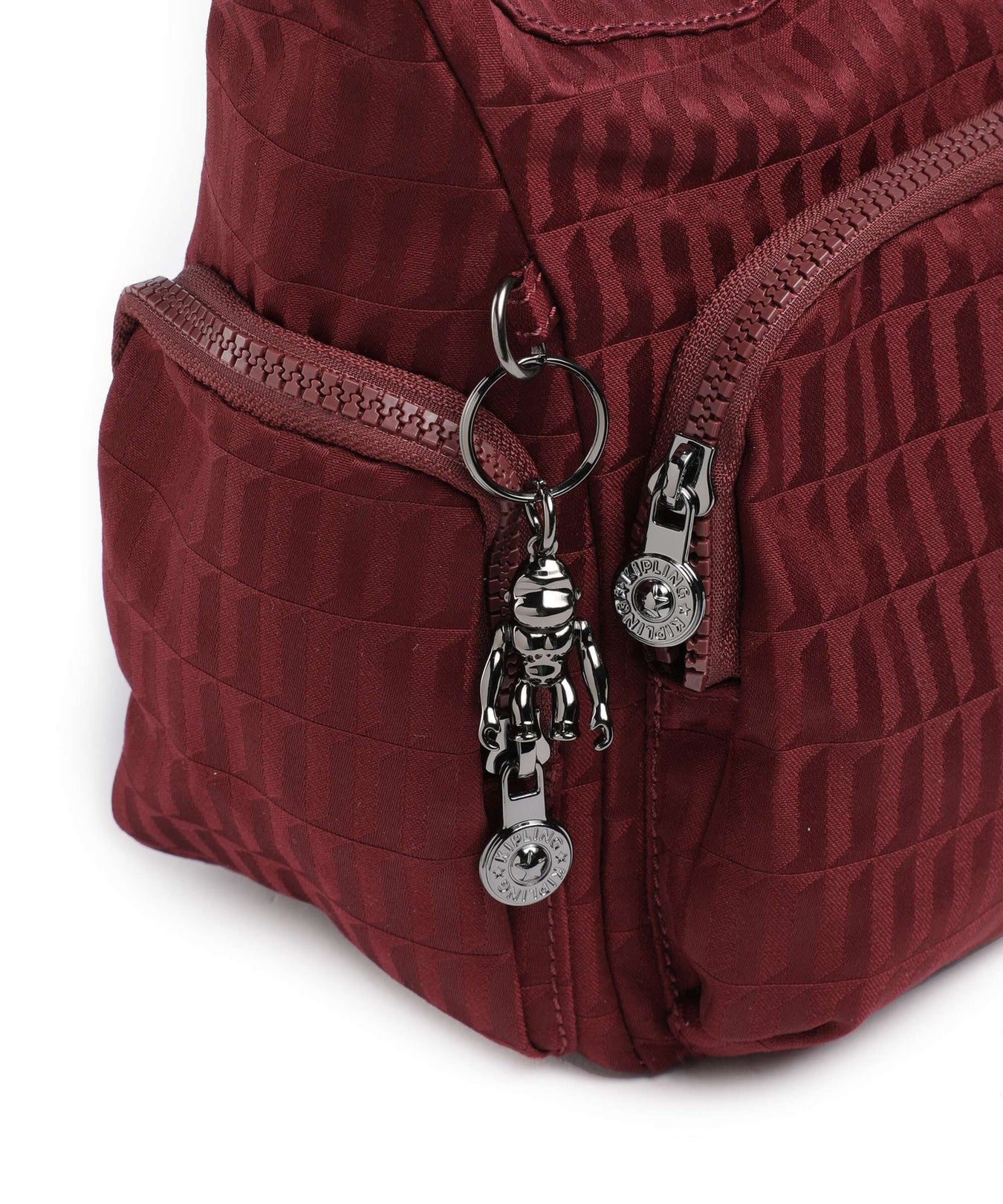 Kipling Elevated Gabb S Crossbody bag maroon tile