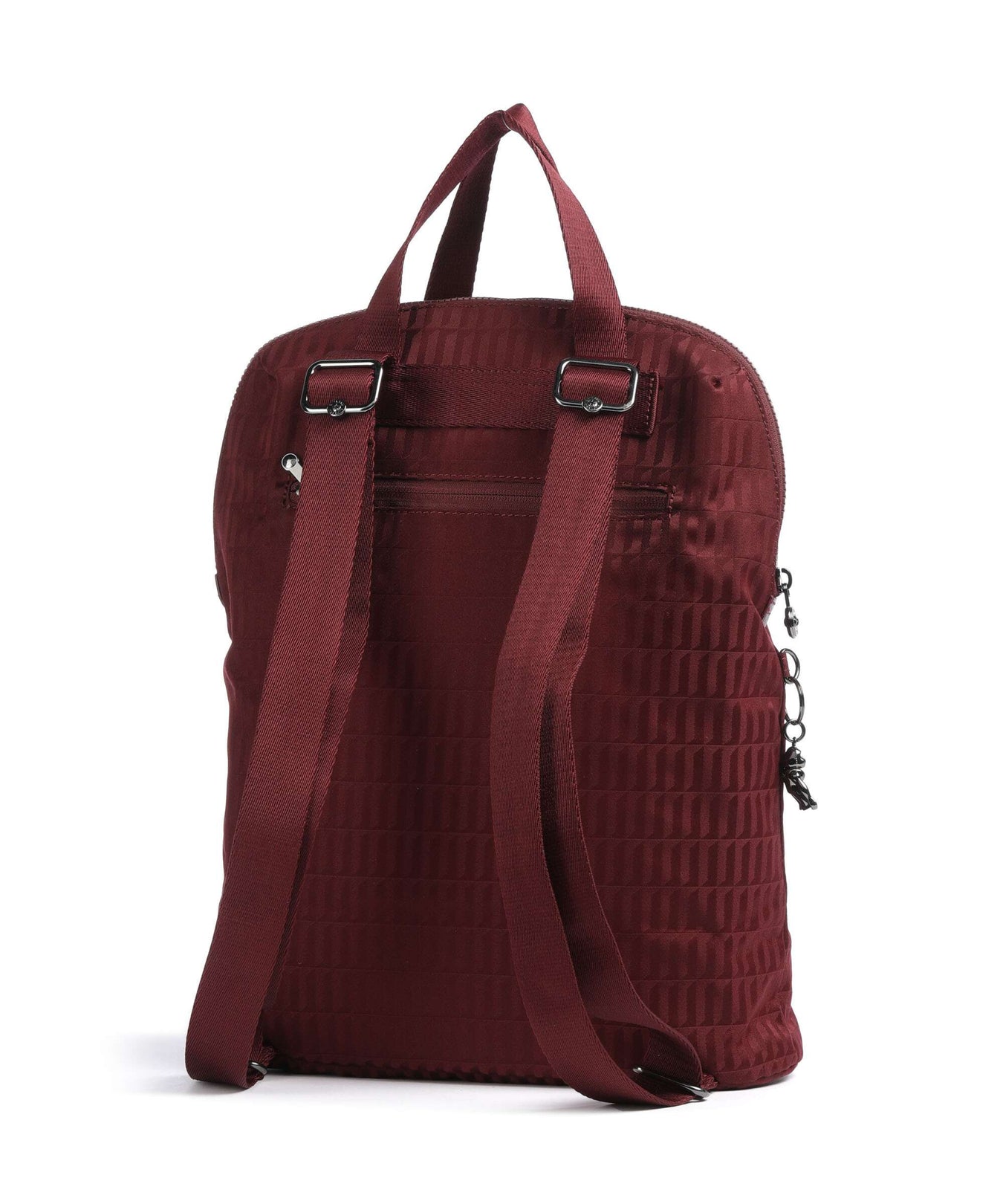 Kipling Elevated Kazuki Backpack maroon tile