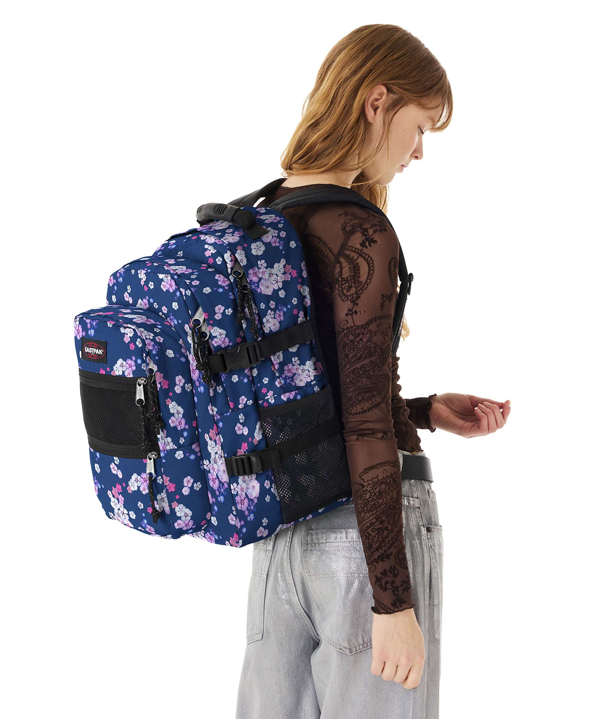 Eastpak Suplyer Backpack floral bloom/navy