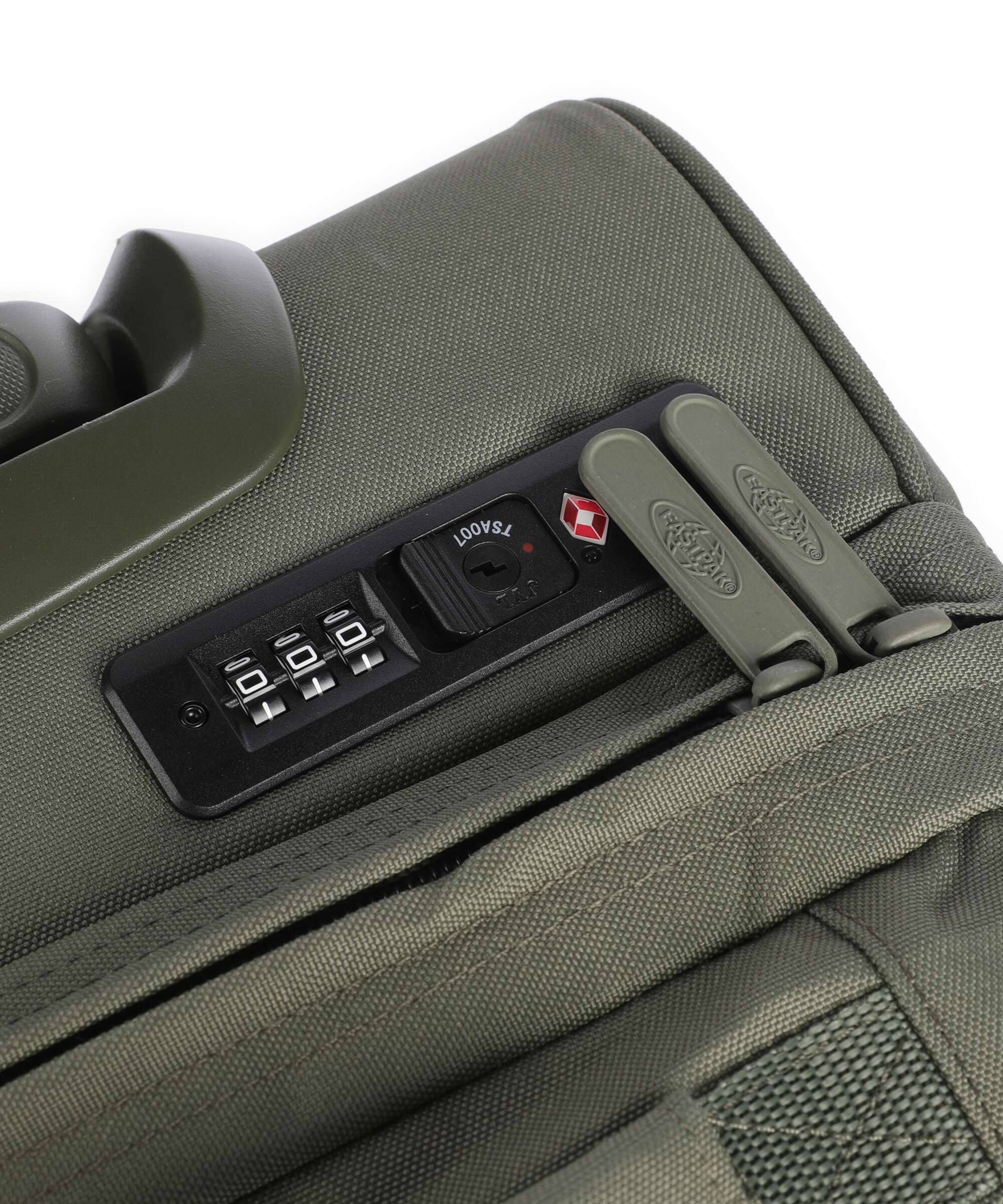 Eastpak Transit'R Plus Mono S Travel bag with wheels khaki