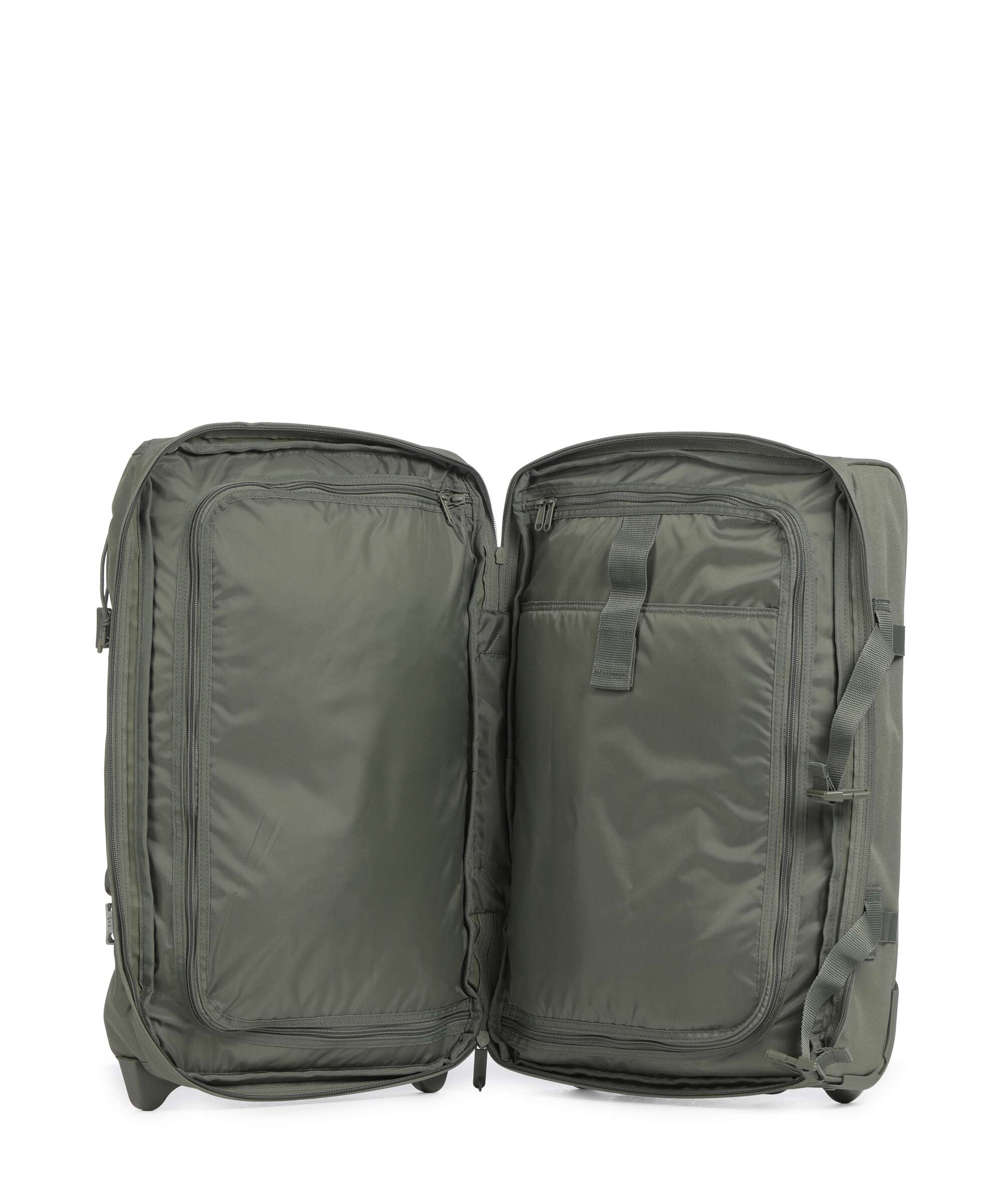 Eastpak Transit'R Plus Mono S Travel bag with wheels khaki