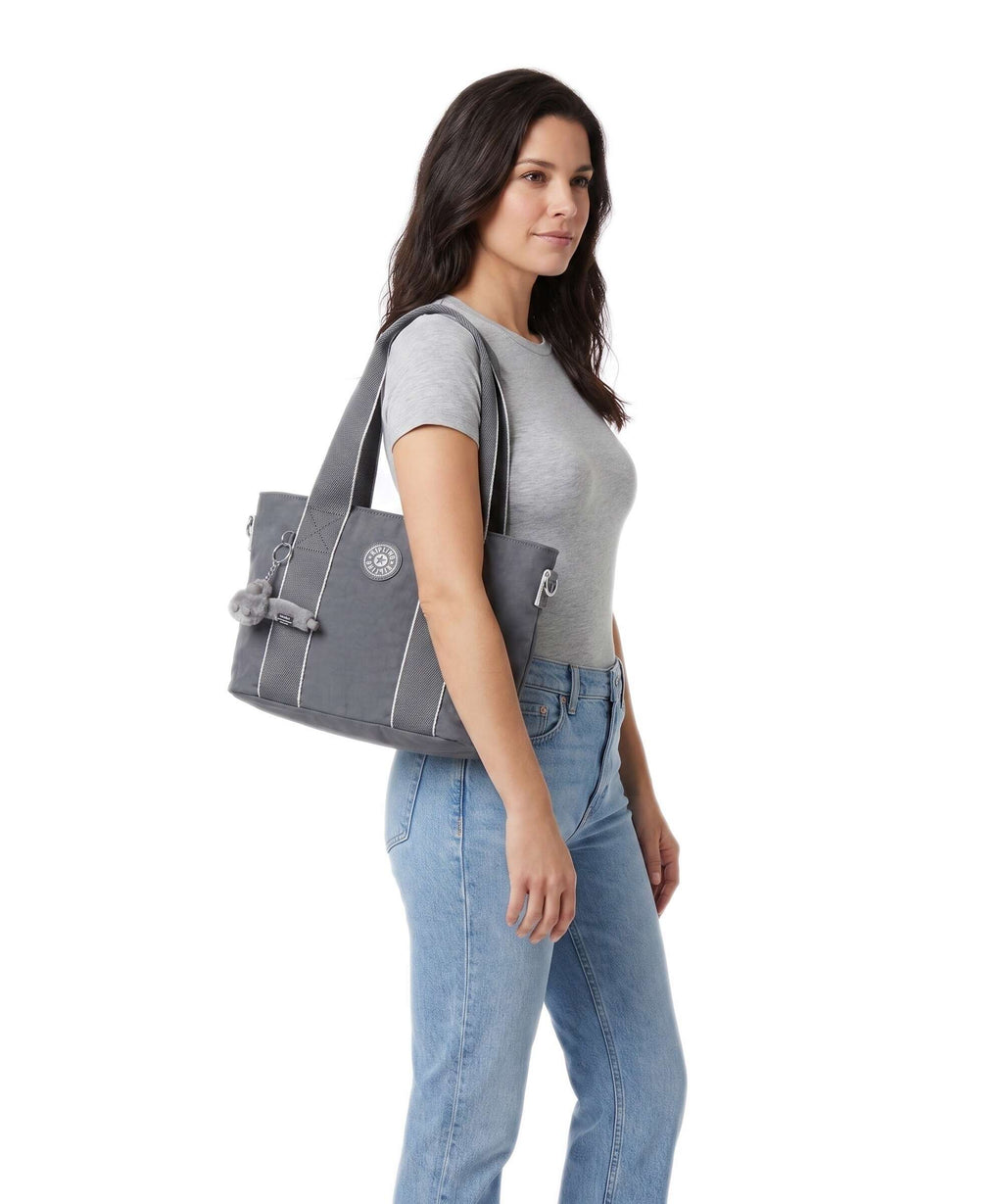 Kipling Basic Minta M Up Tote bag moonlit grey