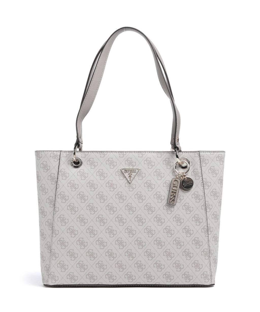 Guess Noelle Tote bag dark taupe logo