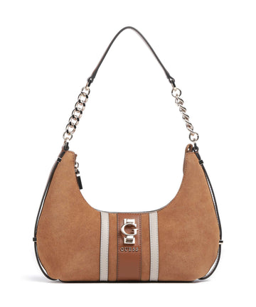 Guess Erenia Torba na ramię cognac multicolour