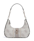 Guess Erenia Shoulder bag dark taupe logo