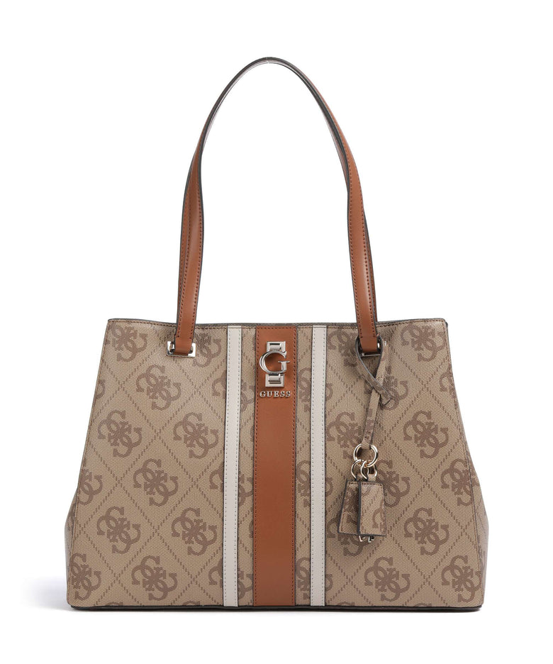 Guess Erenia Tote bag latte logo