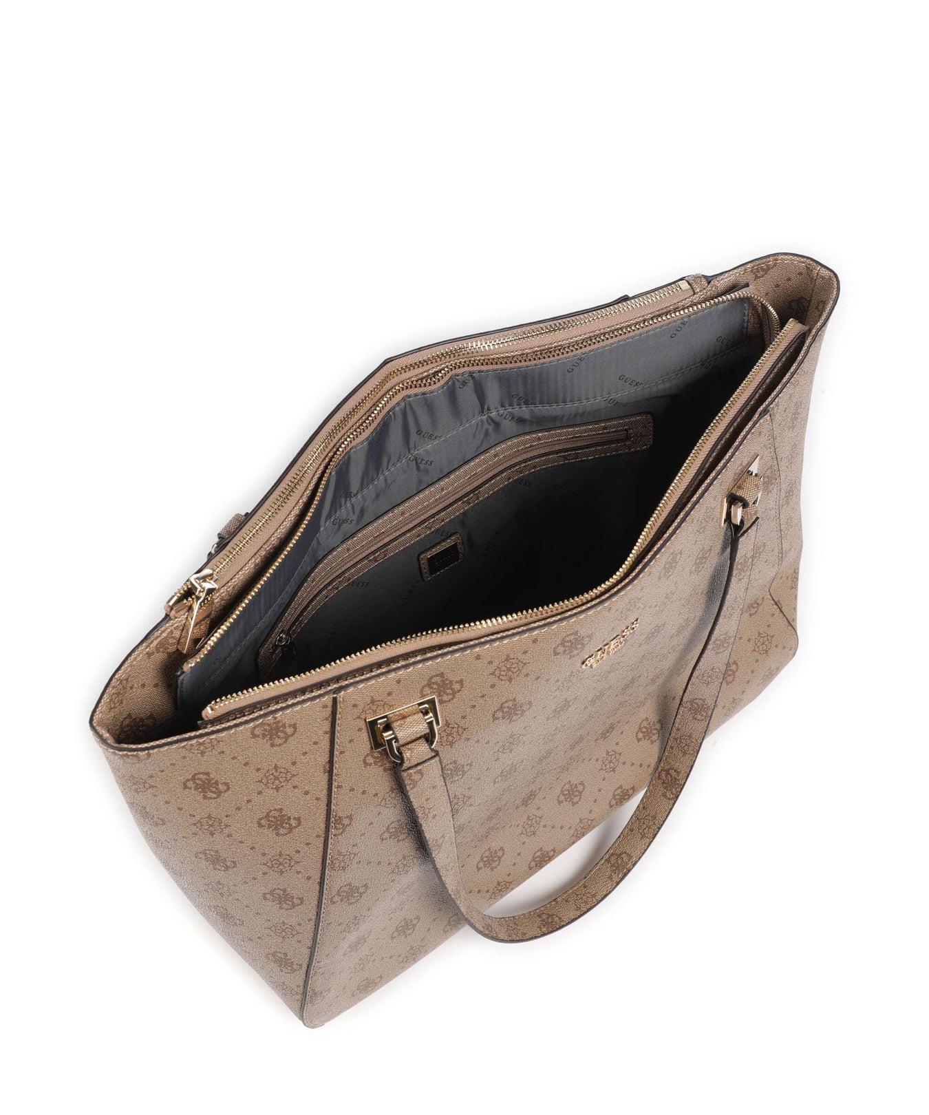 Guess Calebra Tote bag latte logo