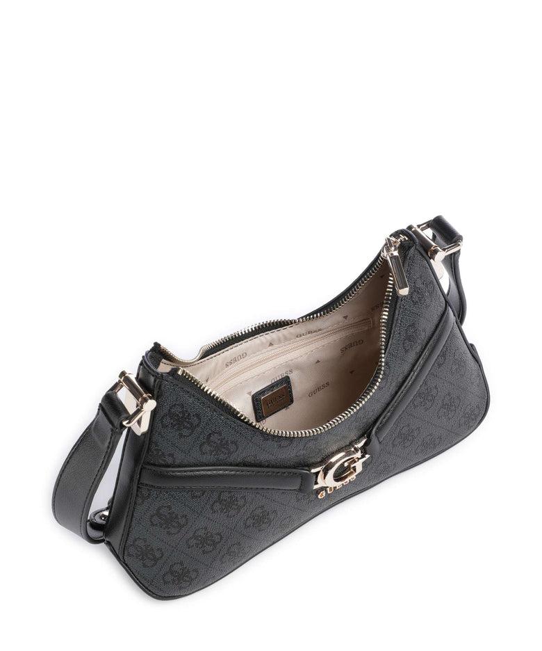 Guess Dea Crossbody bag coal logo