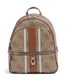 Guess Erenia Backpack latte logo