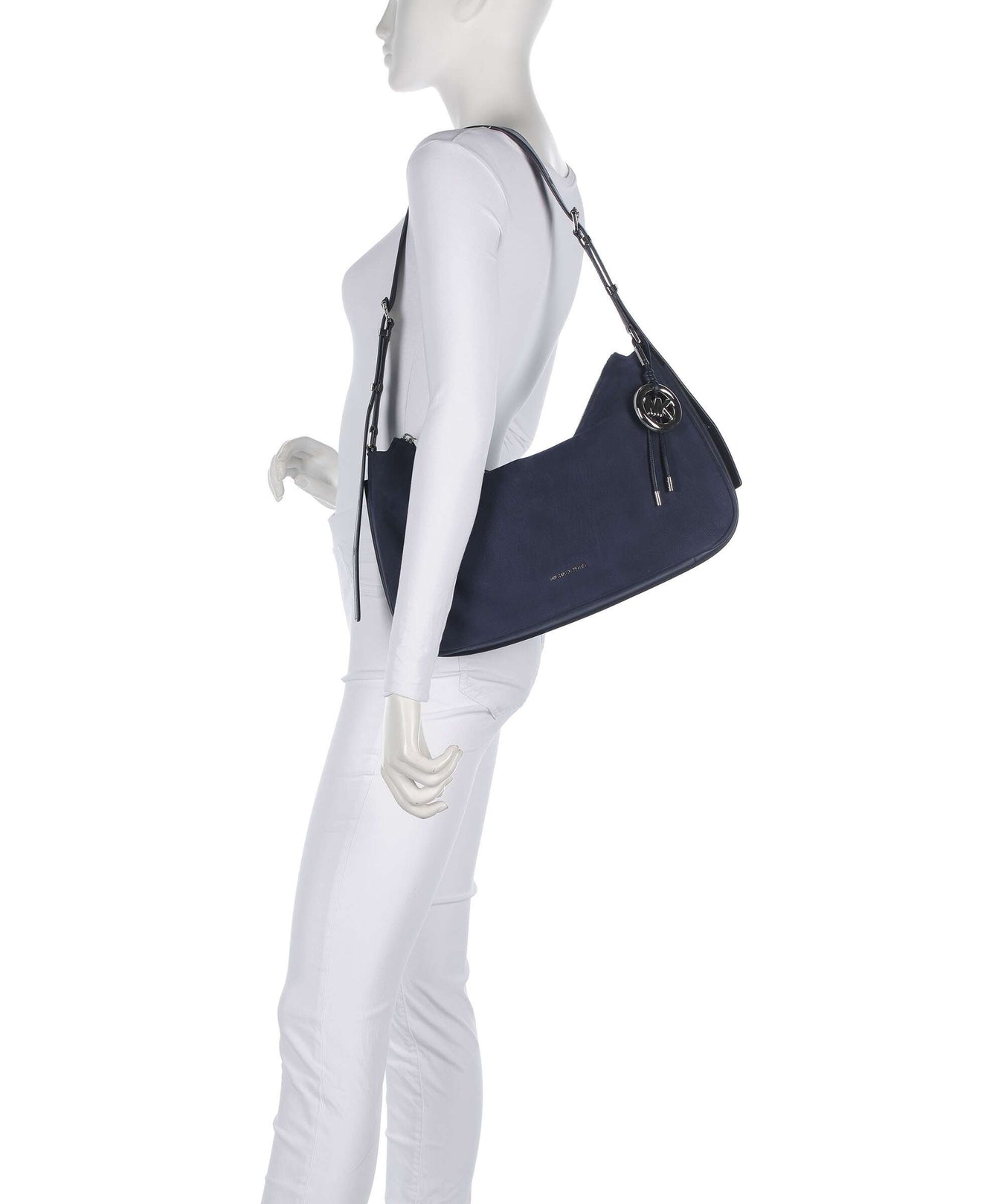 Michael Kors Nolita Medium Hobo bag dress blues