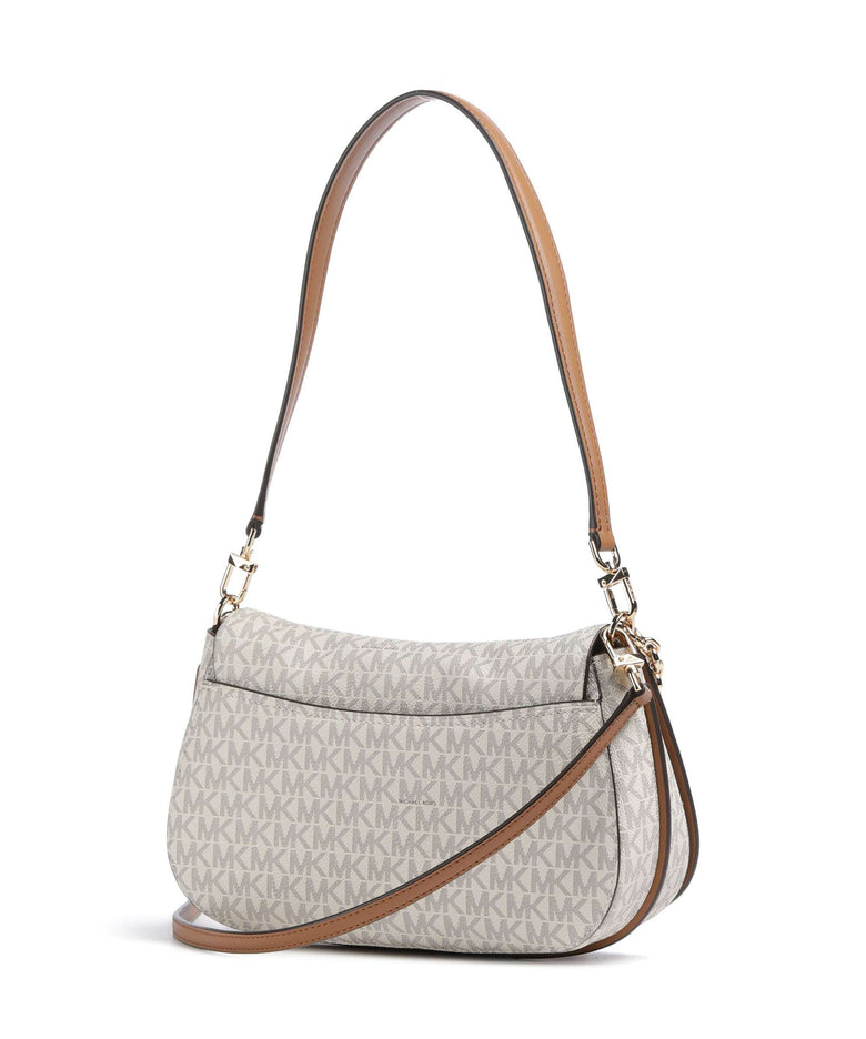 Michael Kors Nolita Medium Shoulder bag vanilla/acorn