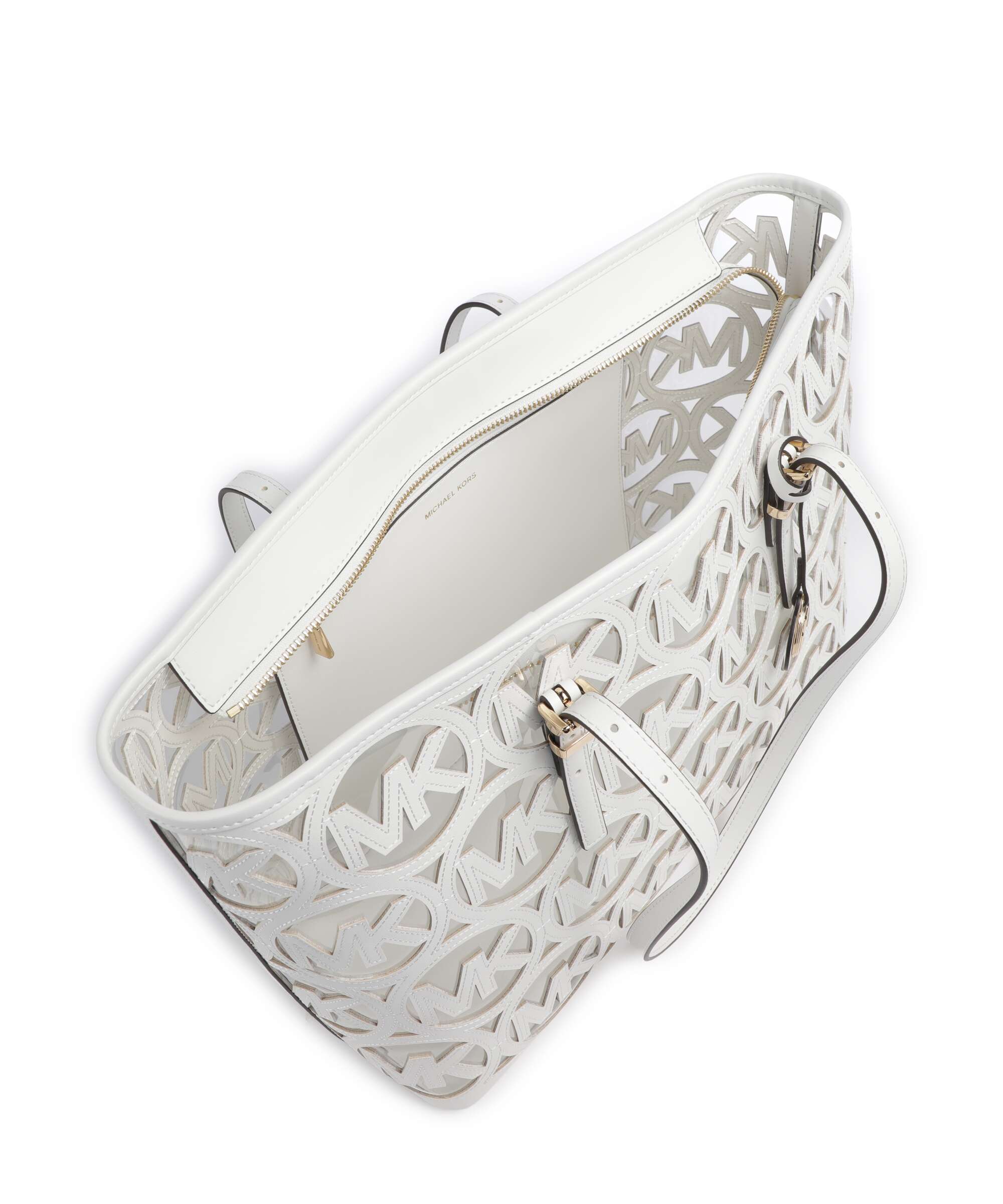 Michael Kors Quinn Large Tote bag optic white