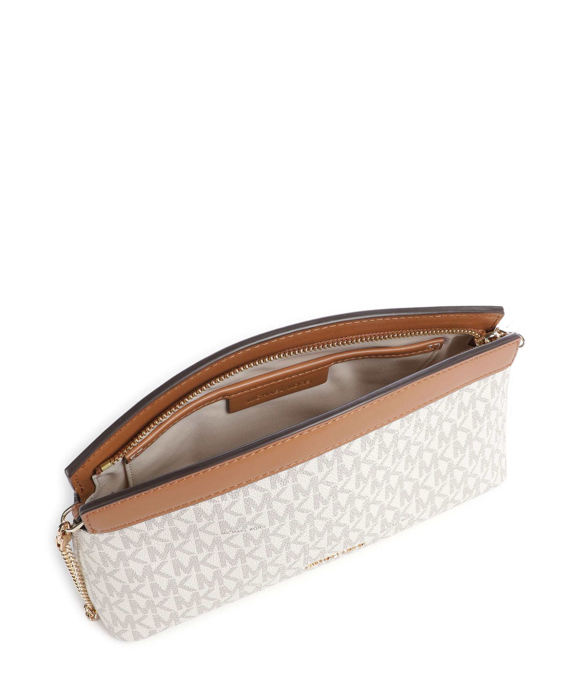 Michael Kors Athena Small Shoulder bag vanilla/acorn