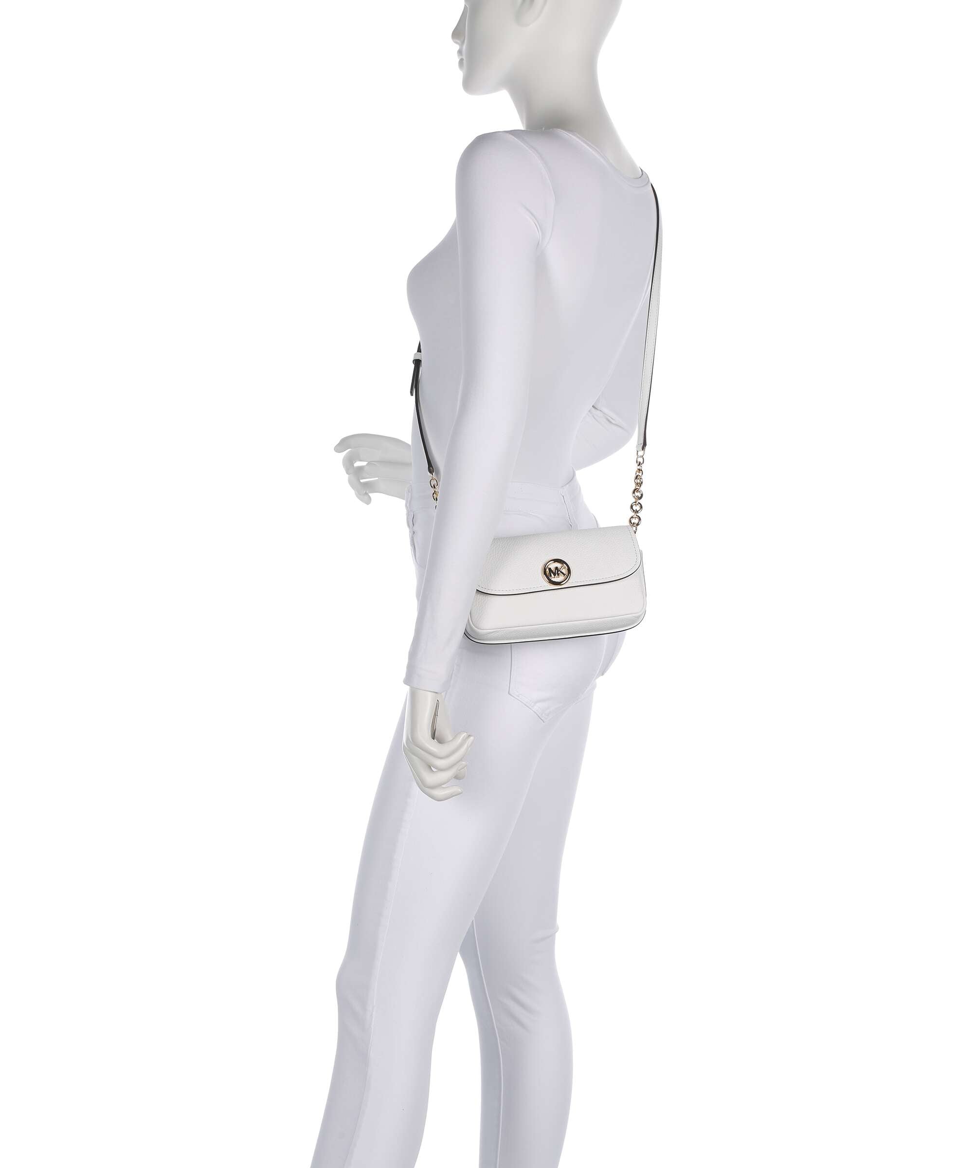 Michael Kors Nolita Small Crossbody bag optic white