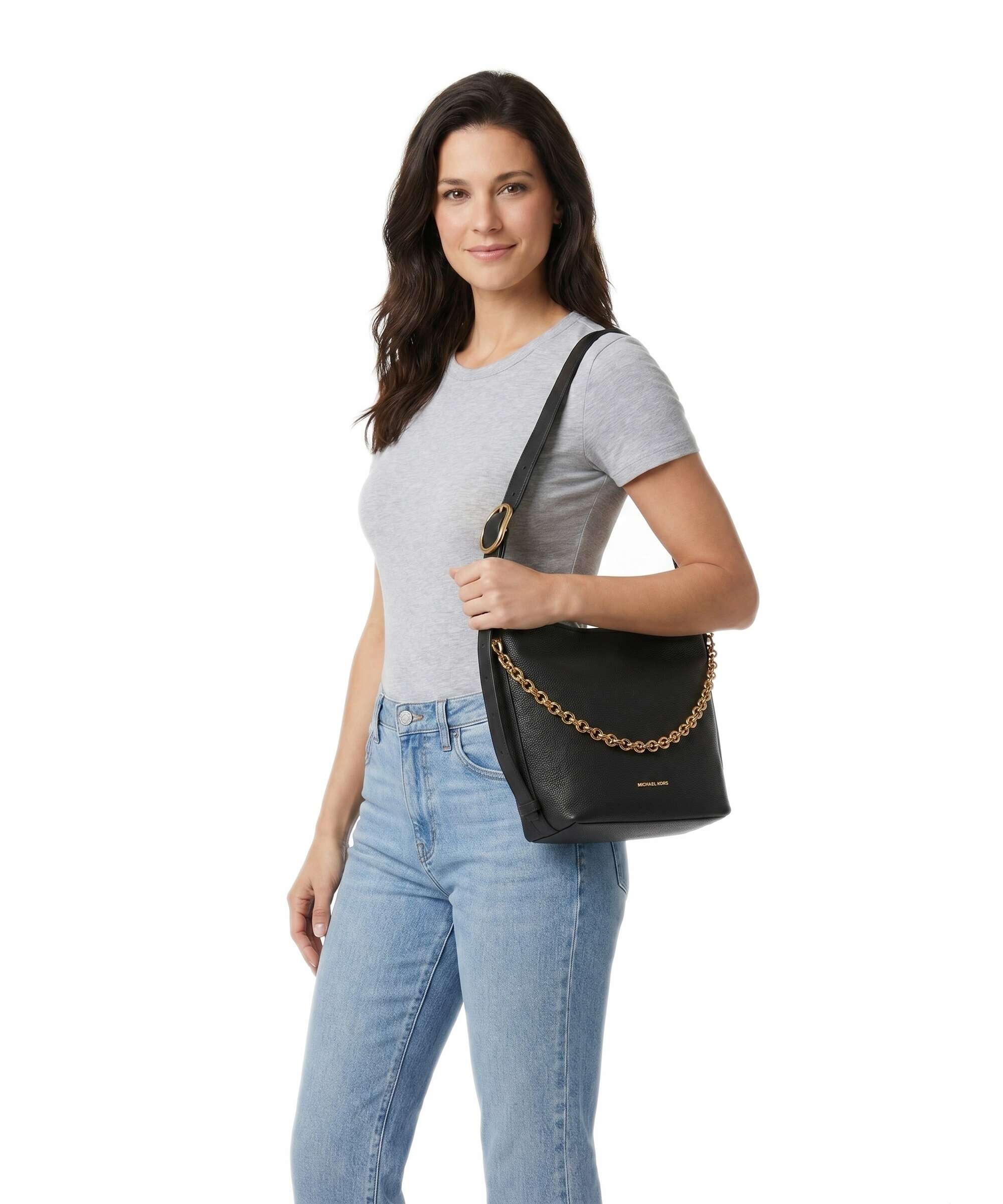 Michael Kors Nolita Small Hobo bag black
