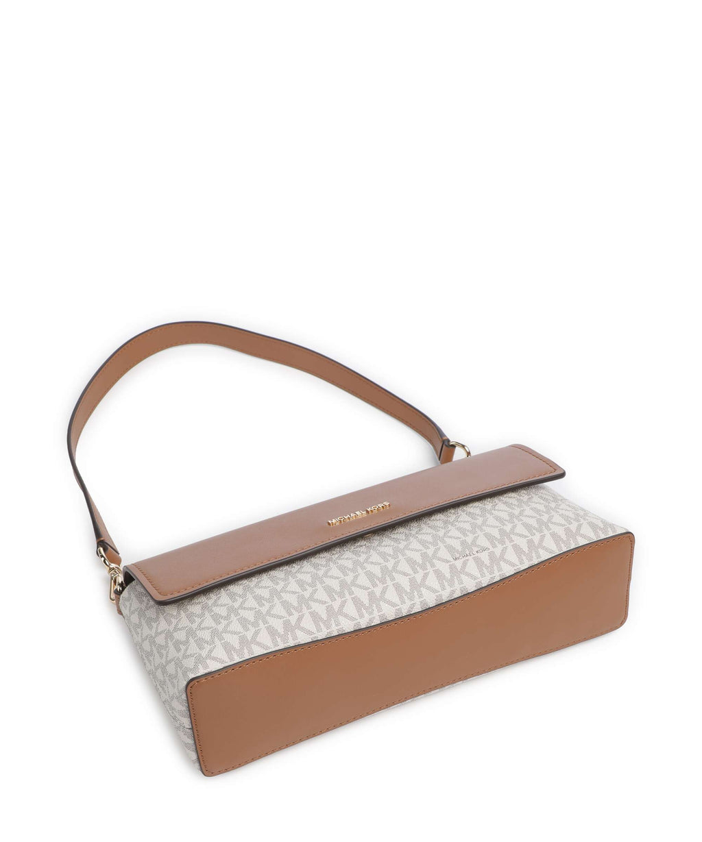 Michael Kors Nabela Medium Shoulder bag vanilla/acorn