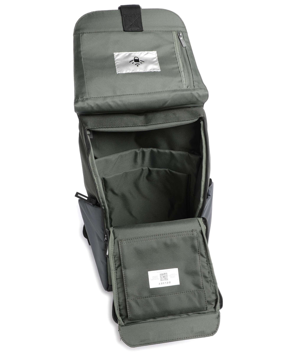 Delsey Paris Securflap Backpack army