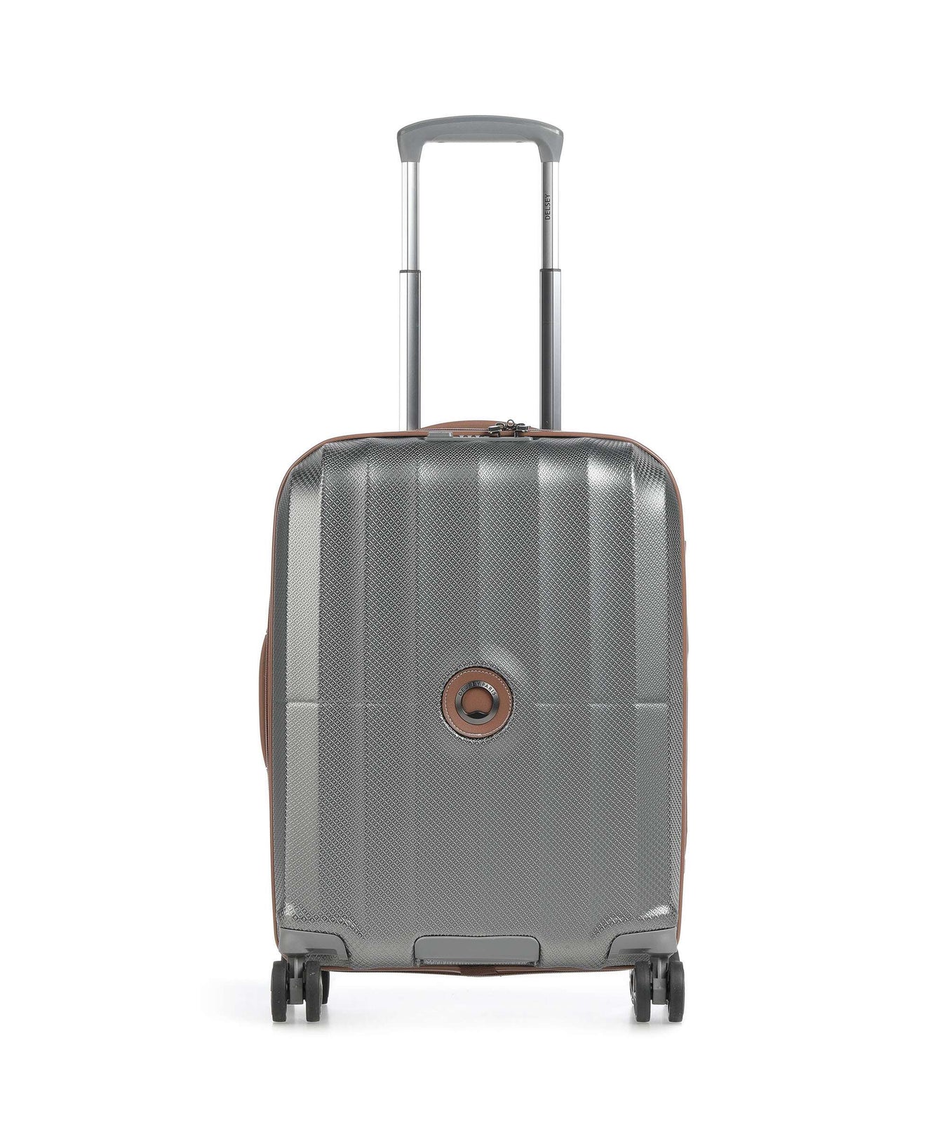 Delsey Paris Carrousel Slim Line Spinner (4 wheels) platin