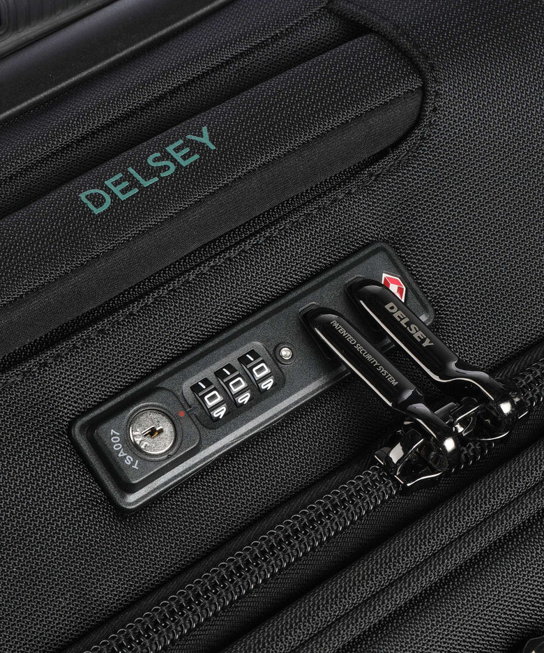 Delsey Paris Helium Dlx Spinner (4 wheels) schwarz