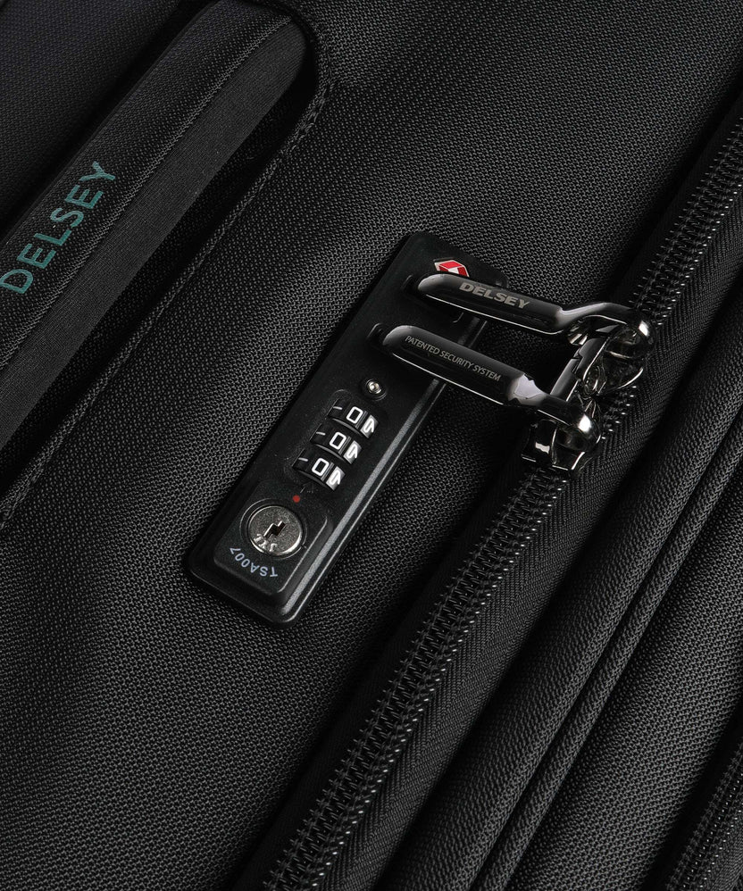 Delsey Paris Helium Dlx Spinner (4 wheels) schwarz