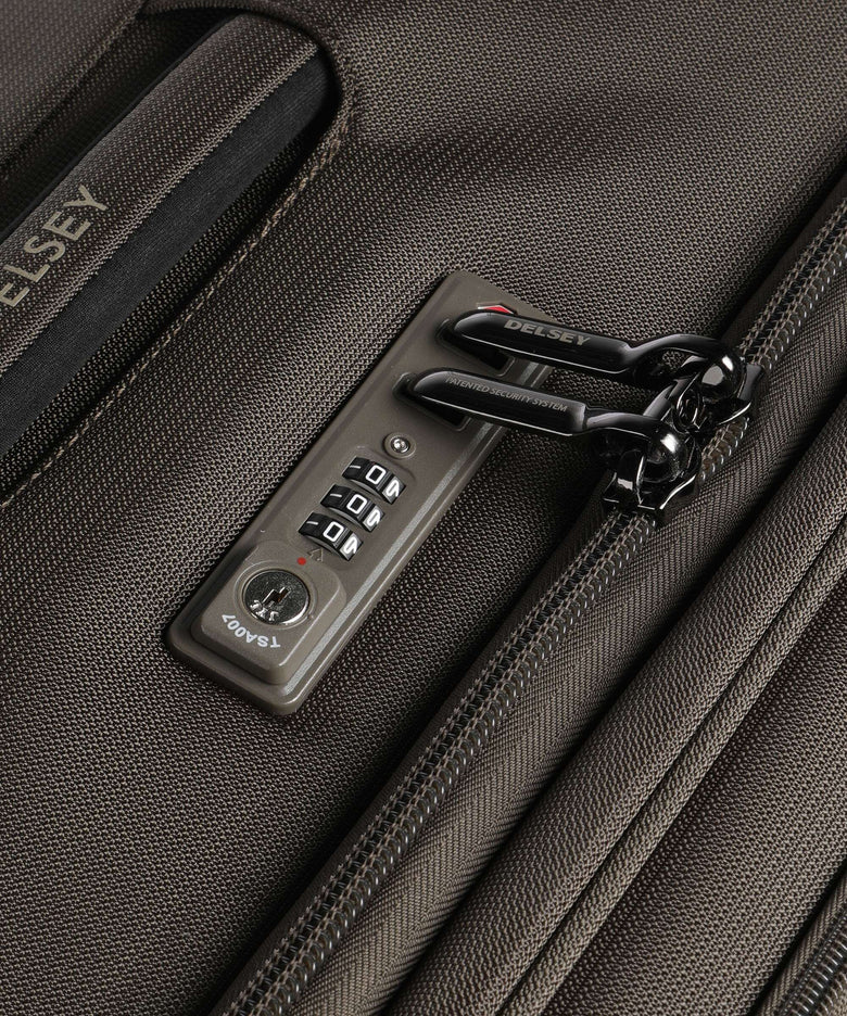 Delsey Paris Helium Dlx Spinner (4 wheels) mokka