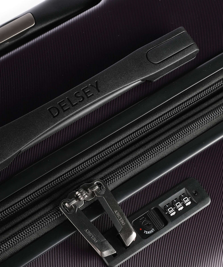 Delsey Paris Air Armour Spinner (4 wheels) dunkelviolett