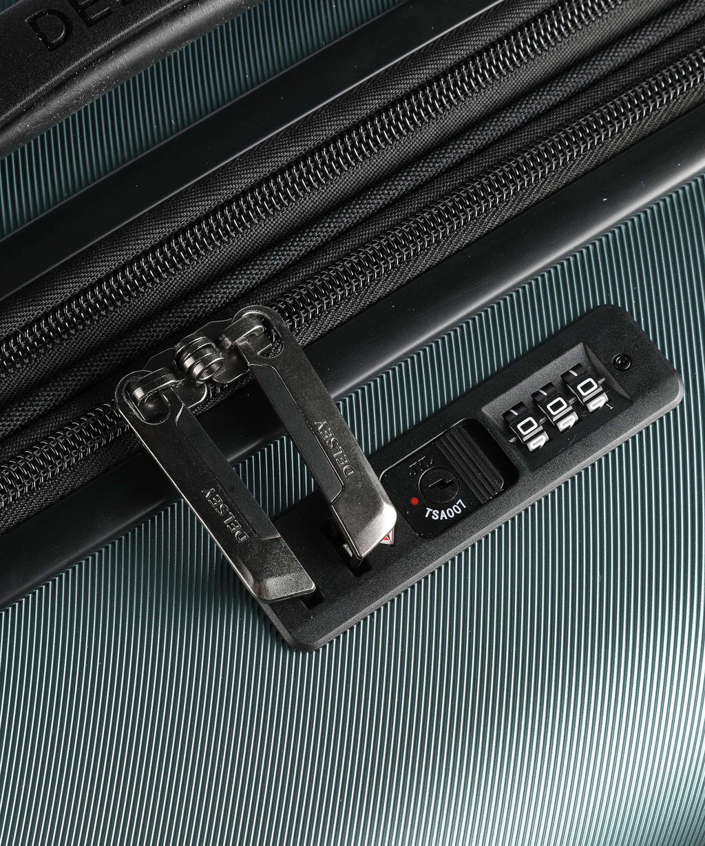 Delsey Paris Air Armour Spinner (4 wheels) grün