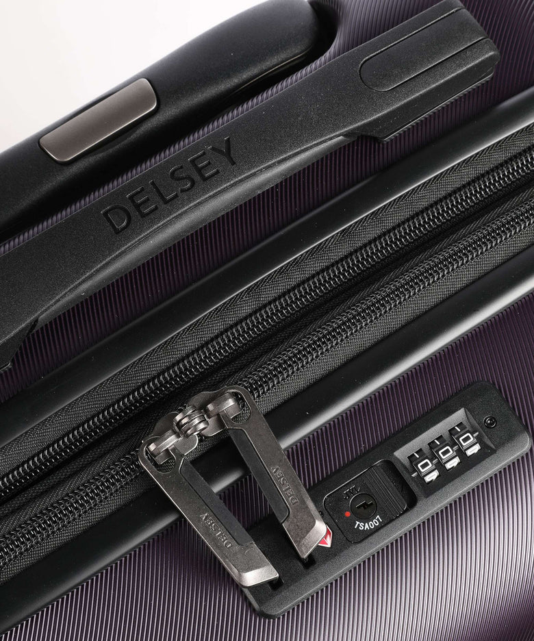 Delsey Paris Air Armour Spinner (4 wheels) dunkelviolett