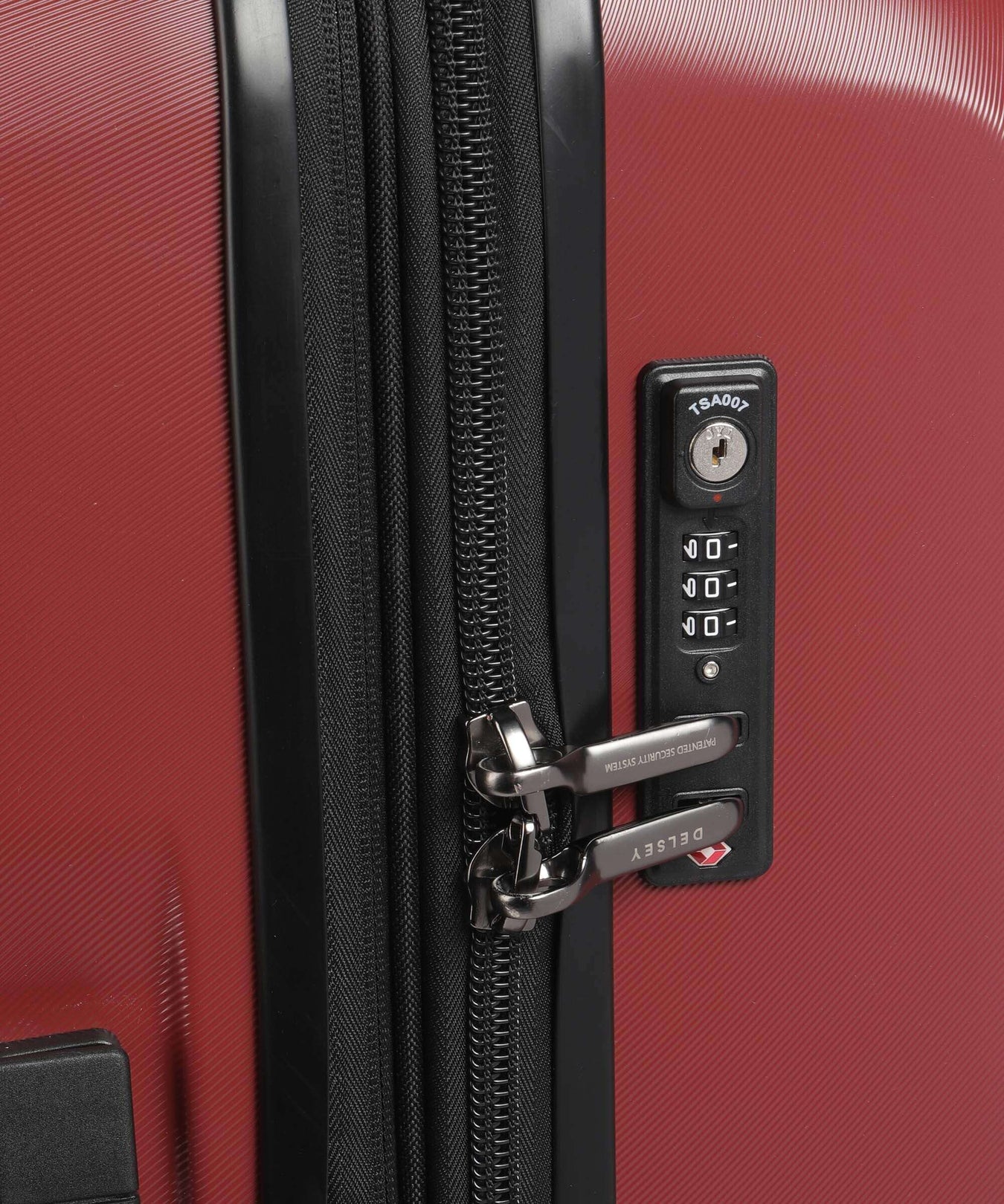 Delsey Paris Promenade Hard 2.0 Spinner (4 wheels) bordeaux rot