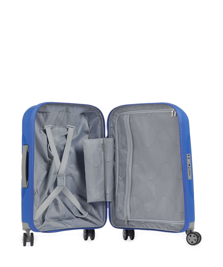Delsey Paris Clavel Slim Line Spinner (4 wheels) blau