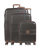 Delsey Paris Flanerie SE Komplet walizek (4 kołach) chocolate