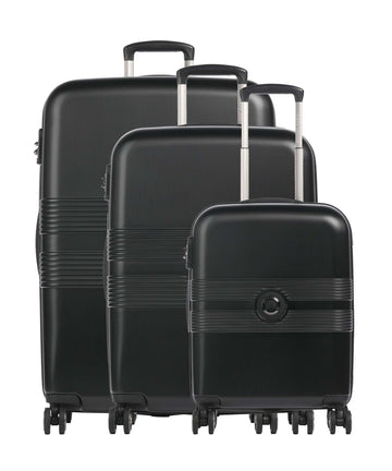 Delsey Paris Flanerie SE Komplet walizek (4 kołach) black