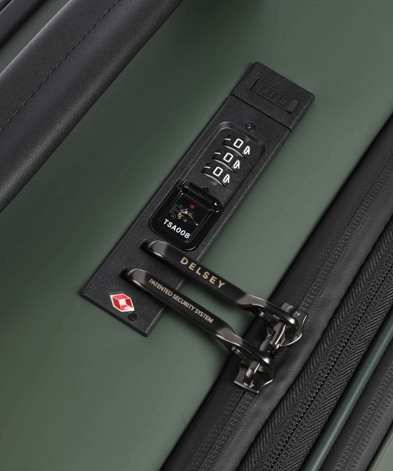 Delsey Paris Turenne Soft Spinner (4 wheels) gruen