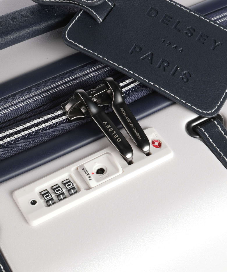 Delsey Paris Cadence Spinner (4 wheels) elfenbein/blau