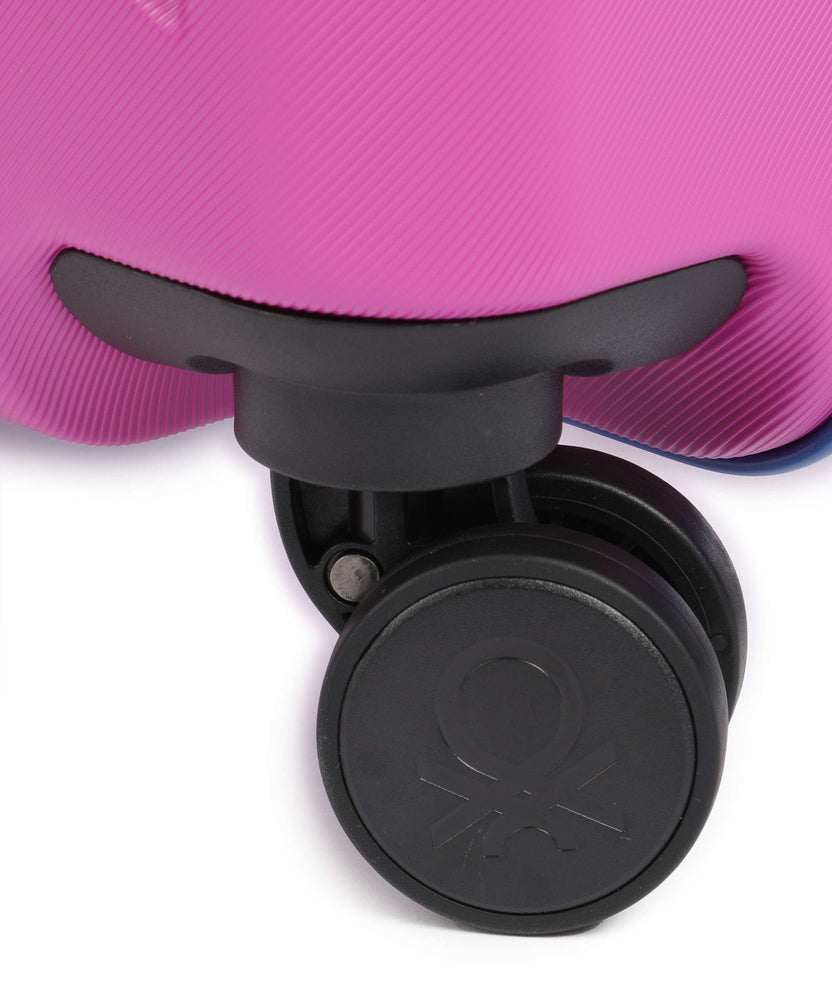 Delsey Paris x United Colors of Benetton Fabrica Spinner (4 wheels) purple